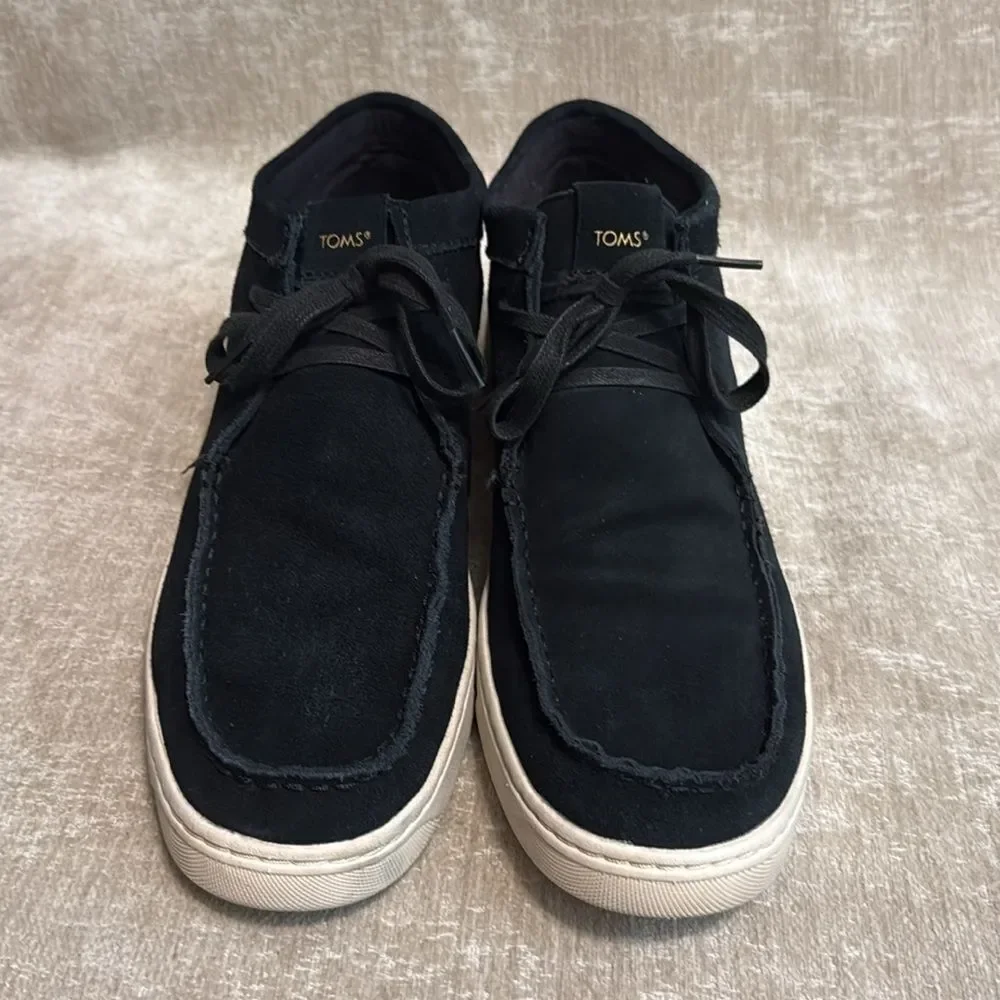TOMS Men's TRVL Lite Leather Moc Chukka Boots